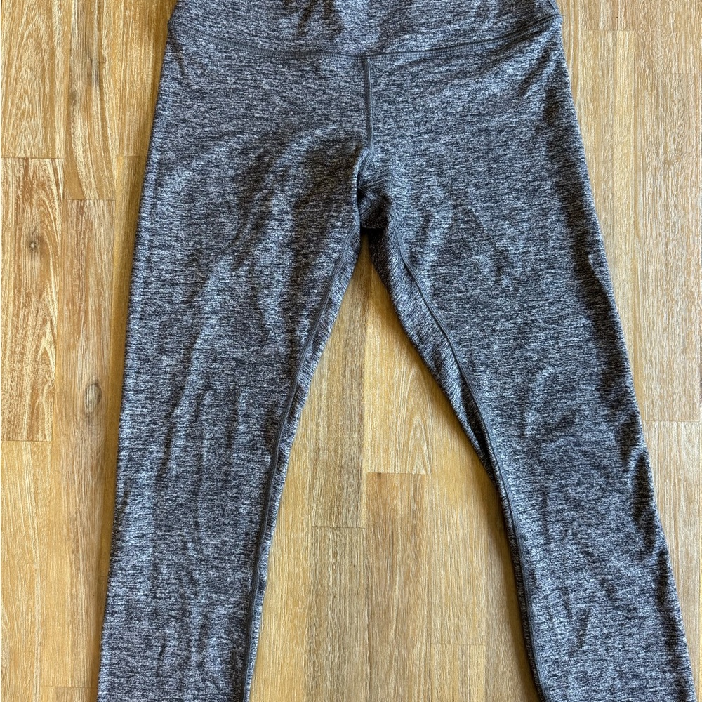 Lululemon heather gray leggings